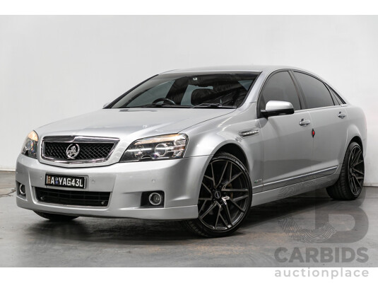 8/2010 Holden Caprice WM MY10 4d Sedan Nitrate Silver Metallic V8 6.0L