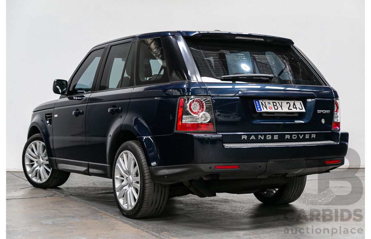 6/2011 Land Rover Range Rover Sport 3.0 TDV6 Luxury (4x4) MY11 4d Wagon Buckingham Blue Metallic Turbo Diesel V6 3.0L