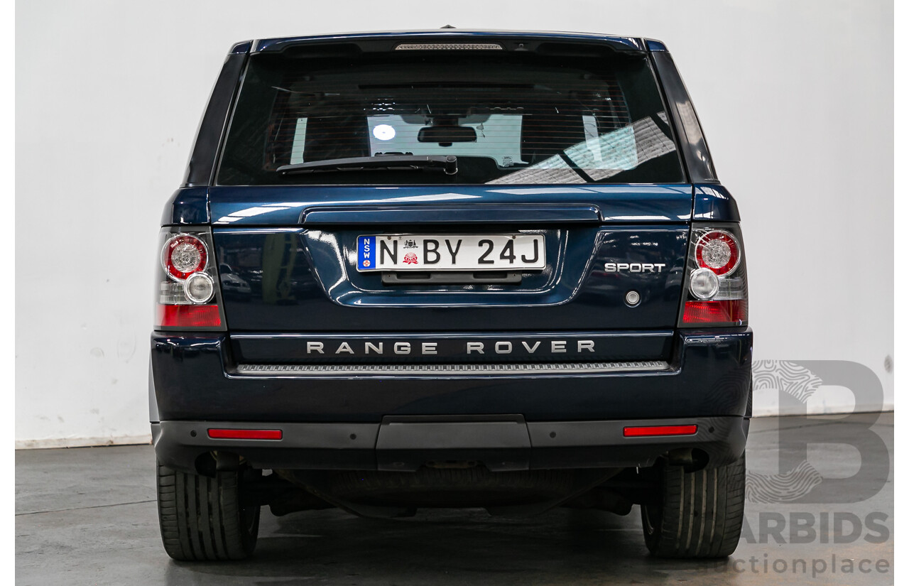 6/2011 Land Rover Range Rover Sport 3.0 TDV6 Luxury (4x4) MY11 4d Wagon Buckingham Blue Metallic Turbo Diesel V6 3.0L