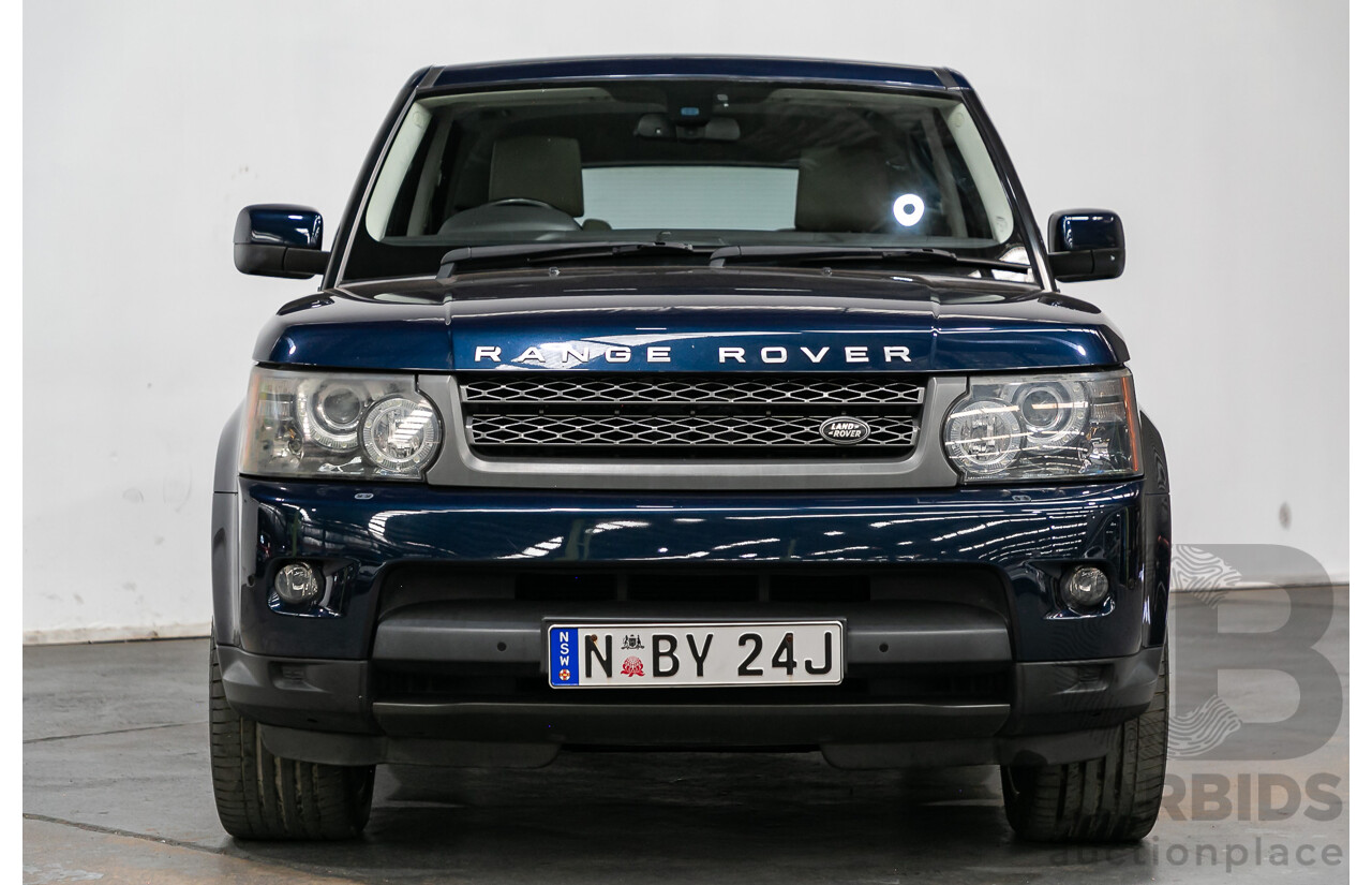 6/2011 Land Rover Range Rover Sport 3.0 TDV6 Luxury (4x4) MY11 4d Wagon Buckingham Blue Metallic Turbo Diesel V6 3.0L