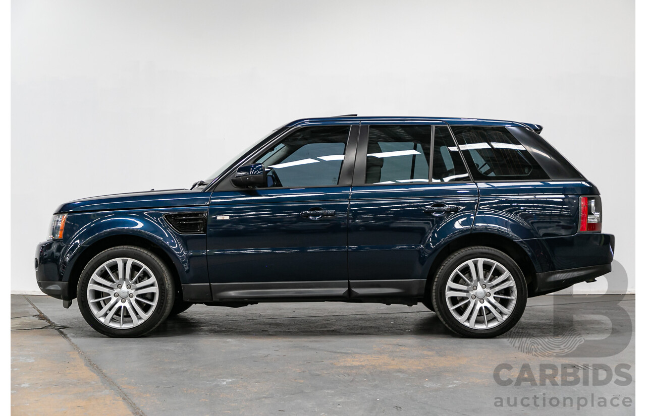 6/2011 Land Rover Range Rover Sport 3.0 TDV6 Luxury (4x4) MY11 4d Wagon Buckingham Blue Metallic Turbo Diesel V6 3.0L