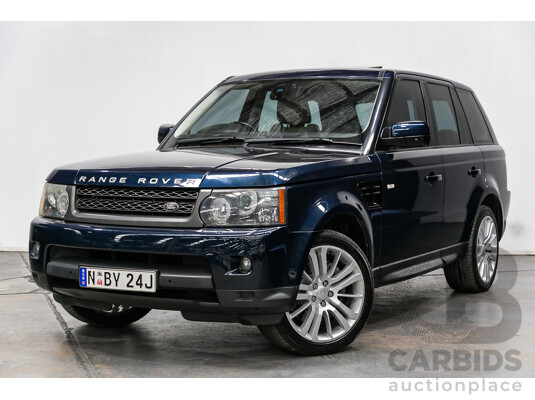 6/2011 Land Rover Range Rover Sport 3.0 TDV6 Luxury (4x4) MY11 4d Wagon Buckingham Blue Metallic Turbo Diesel V6 3.0L