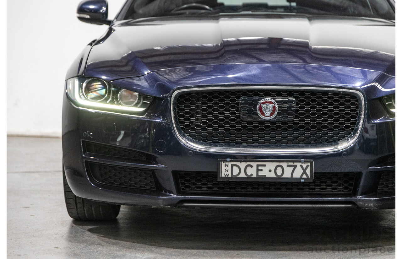 12/2015 Jaguar XE 20t Prestige 4d Sedan Dark Sapphire Metallic Turbo 2.0L