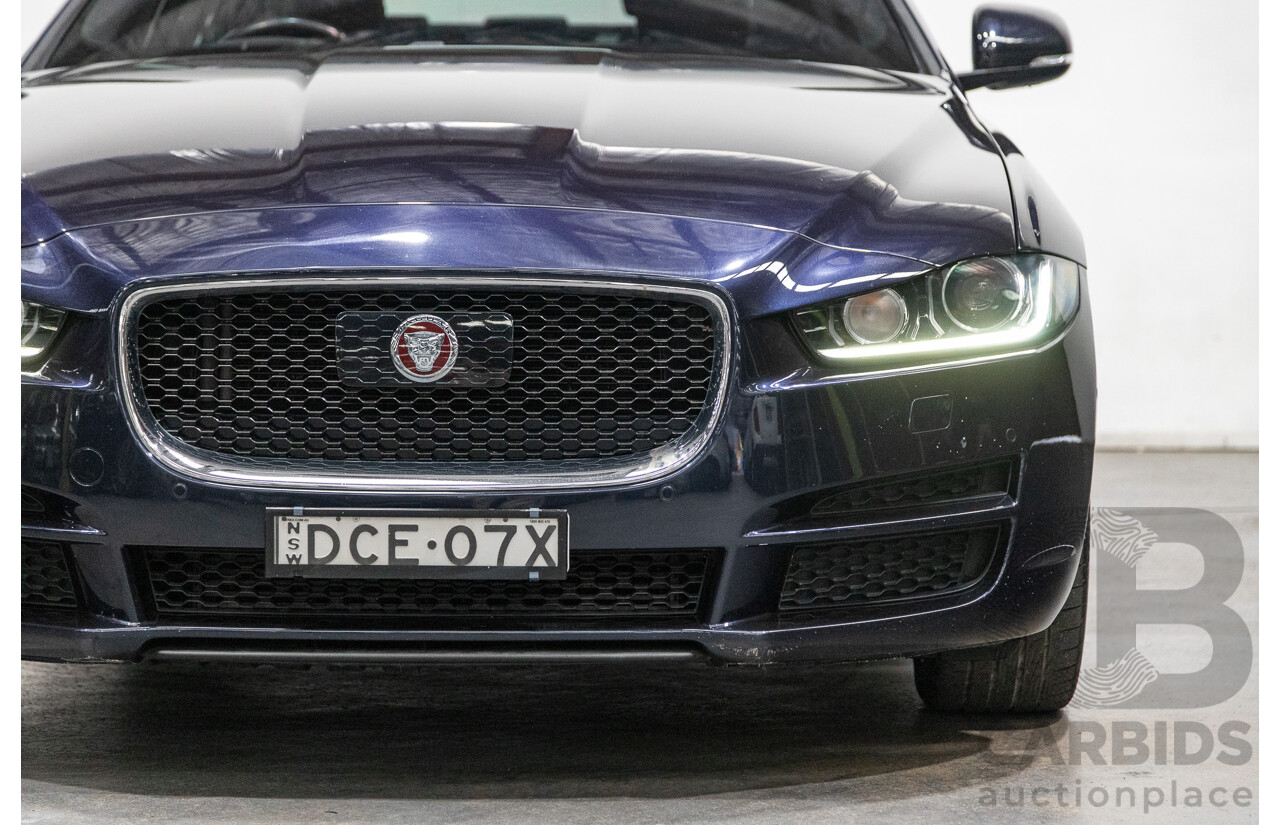 12/2015 Jaguar XE 20t Prestige 4d Sedan Dark Sapphire Metallic Turbo 2.0L