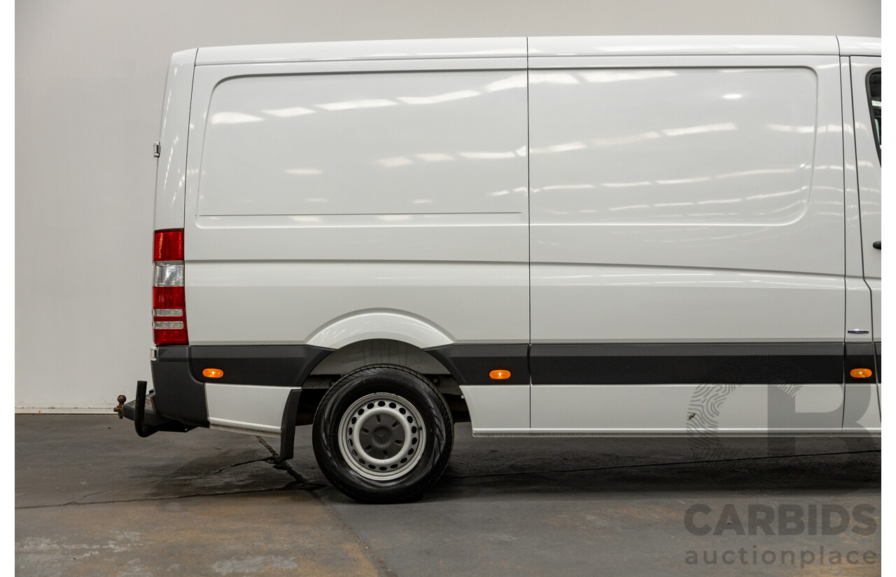 10/2013 Mercedes Benz Sprinter 316CDI LWB NCV3 MY14 2d Van Arctic White Turbo Diesel 2.1L