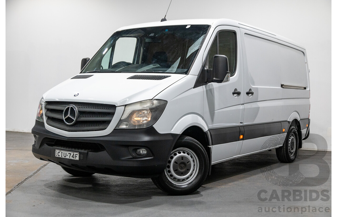 10/2013 Mercedes Benz Sprinter 316CDI LWB NCV3 MY14 2d Van Arctic White Turbo Diesel 2.1L