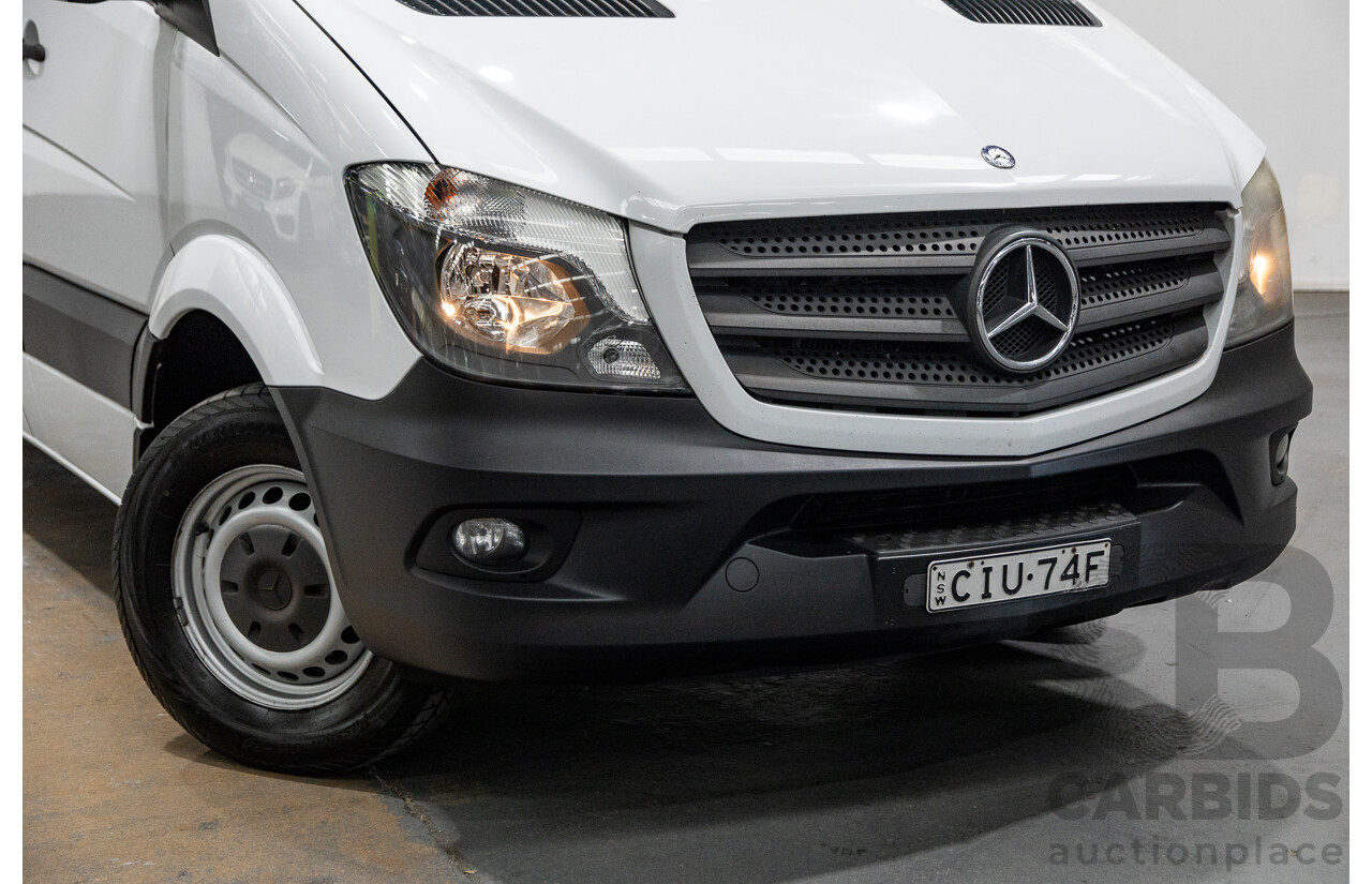 10/2013 Mercedes Benz Sprinter 316CDI LWB NCV3 MY14 2d Van Arctic White Turbo Diesel 2.1L