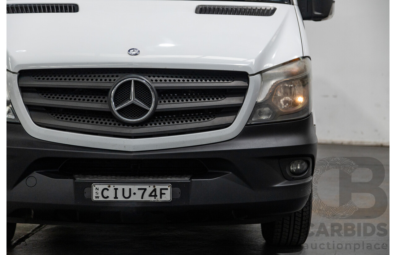 10/2013 Mercedes Benz Sprinter 316CDI LWB NCV3 MY14 2d Van Arctic White Turbo Diesel 2.1L