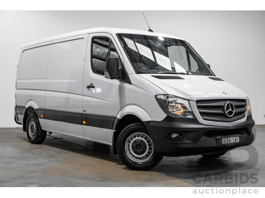 10/2013 Mercedes Benz Sprinter 316CDI LWB NCV3 MY14 2d Van Arctic White Turbo Diesel 2.1L