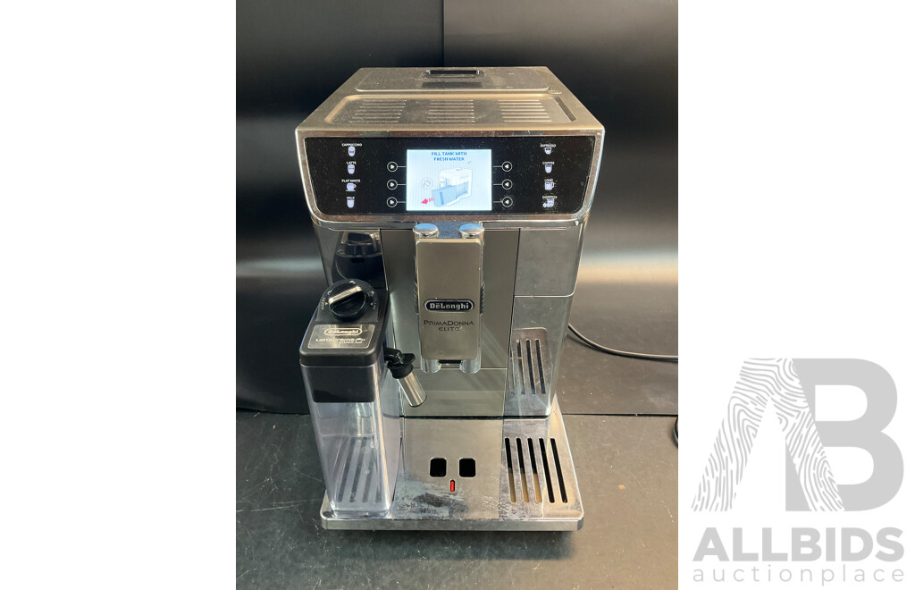 DeLonghi PrimaDonna Elite Fully Automatic Espresso Machine ( ECAM650.55.MS)