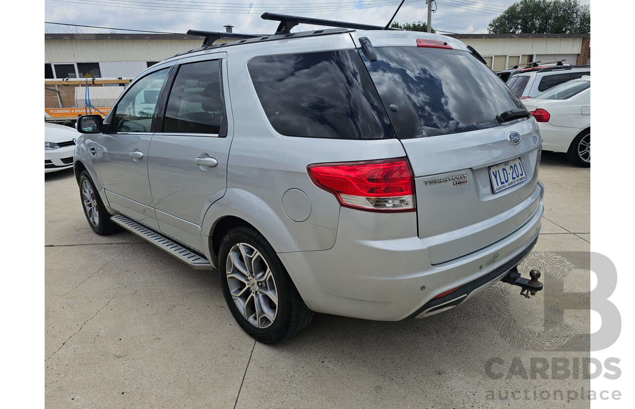 3/2012 Ford Territory Titanium (rwd) SZ 4d Wagon Silver 2.7L