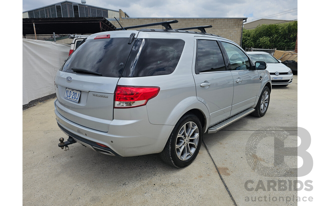 3/2012 Ford Territory Titanium (rwd) SZ 4d Wagon Silver 2.7L