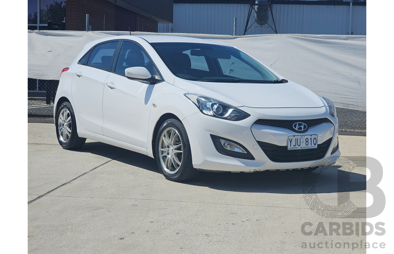 5/2012 Hyundai i30 Active 1.6 CRDi GD 5d Hatchback White 1.6L