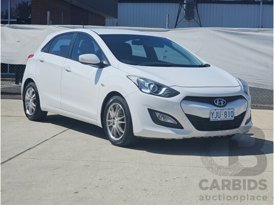 5/2012 Hyundai i30 Active 1.6 CRDi GD 5d Hatchback White 1.6L