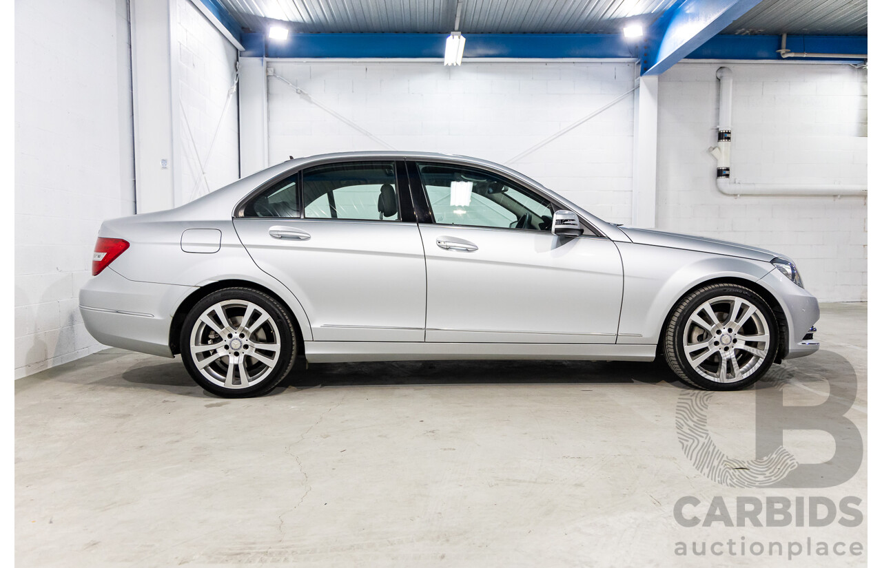 8/2013 Mercedes-Benz C250 CDI Avantgarde BE W204 MY13 4d Sedan Iridium Silver Metallic Turbo Diesel 2.1L