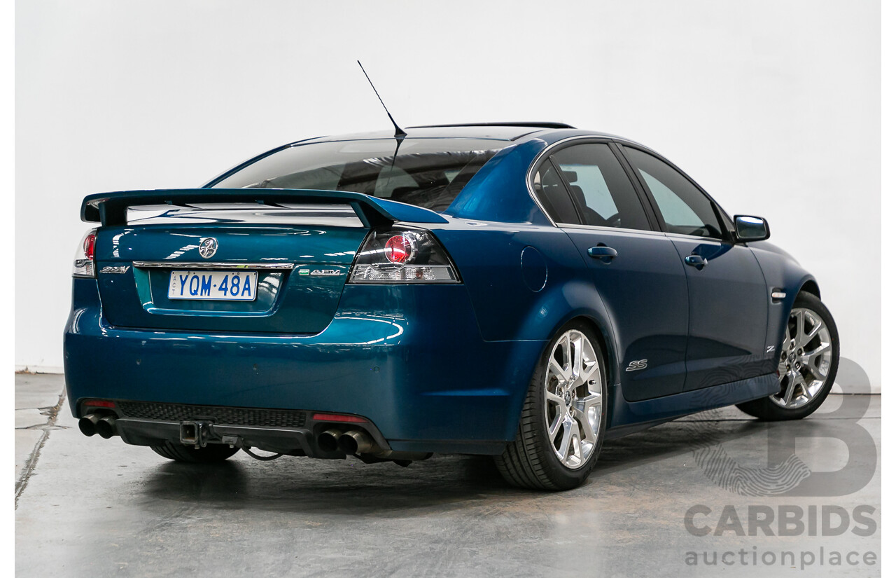 10/2012 Holden Commodore SS-V VE II MY12 4d Sedan Chlorophyll Metallic V8 6.0L - Supercharged