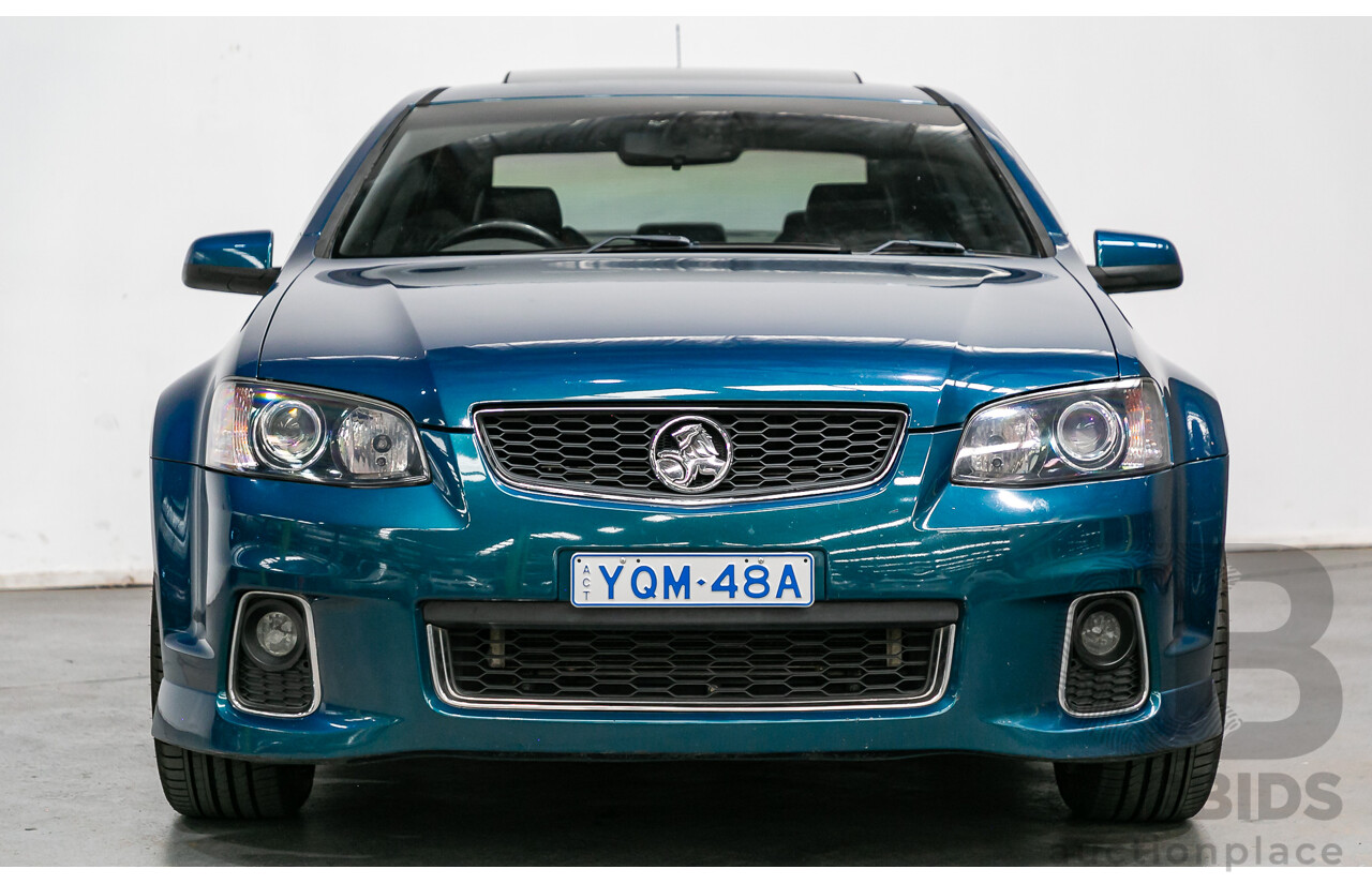 10/2012 Holden Commodore SS-V VE II MY12 4d Sedan Chlorophyll Metallic V8 6.0L - Supercharged