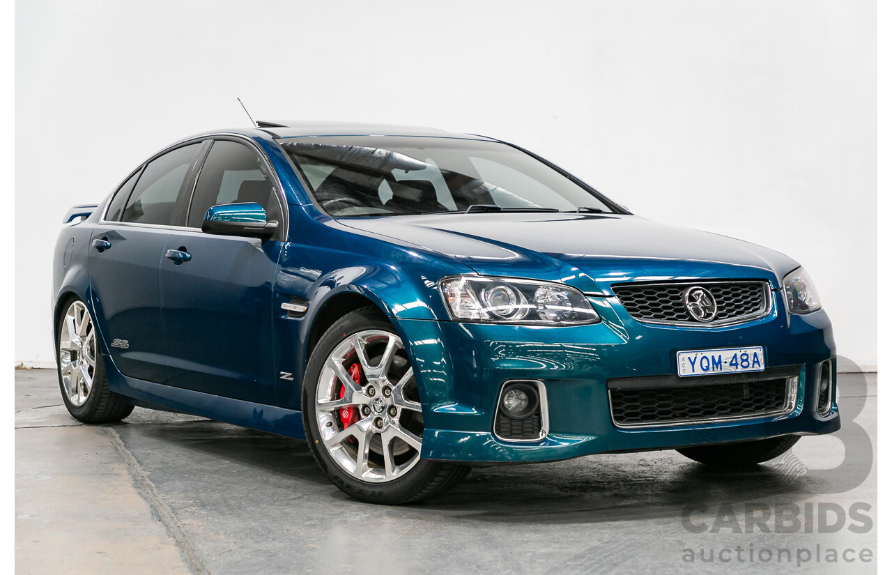 10/2012 Holden Commodore SS-V VE II MY12 4d Sedan Chlorophyll Metallic V8 6.0L - Supercharged