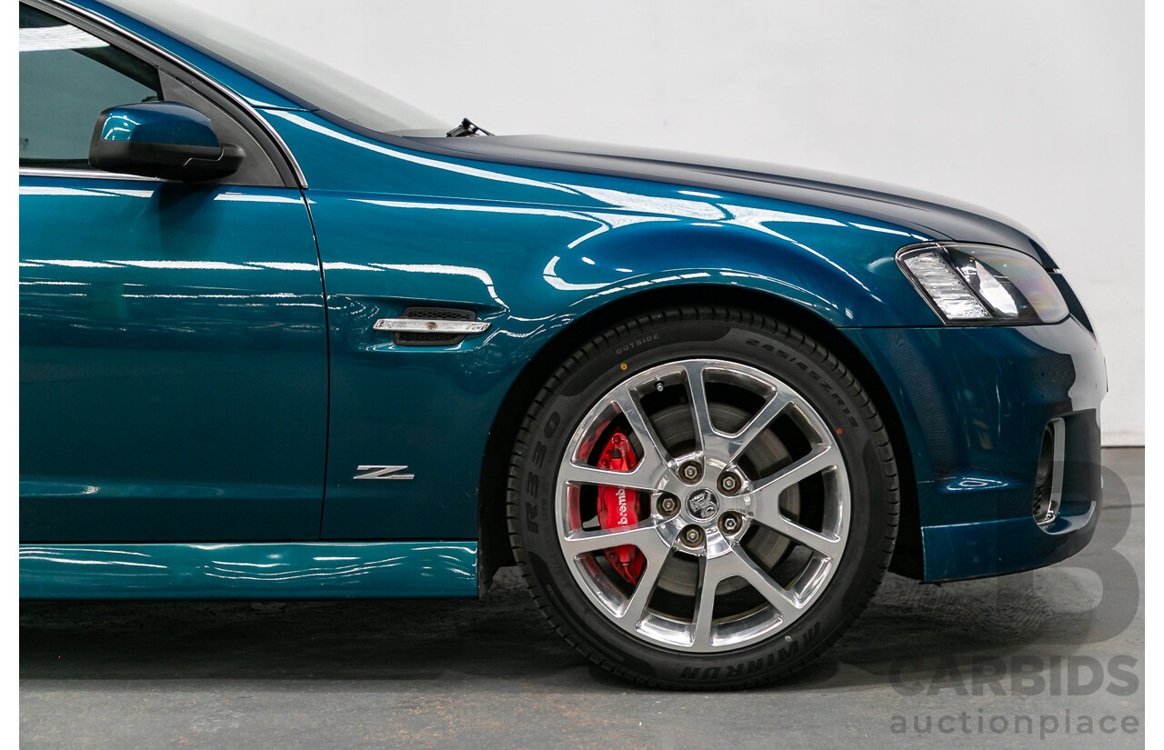 10/2012 Holden Commodore SS-V VE II MY12 4d Sedan Chlorophyll Metallic V8 6.0L - Supercharged