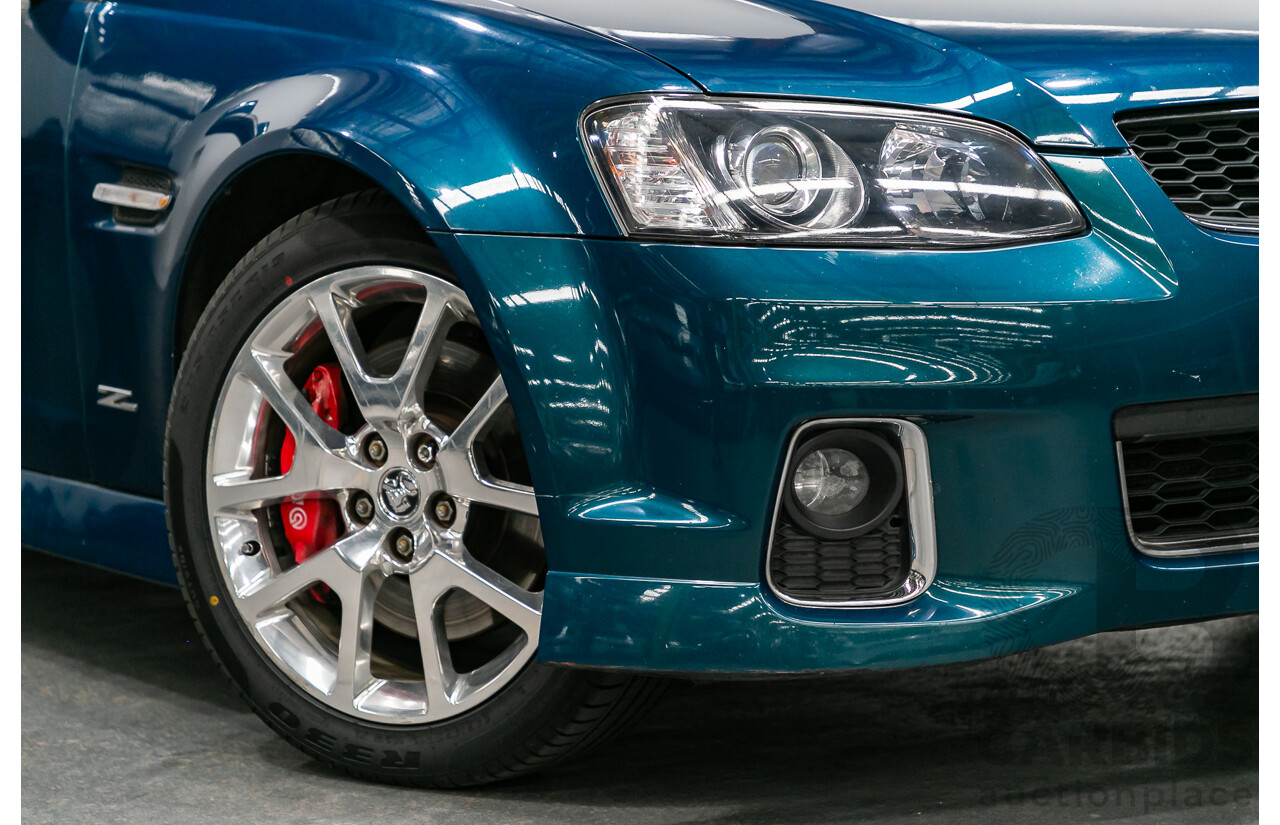 10/2012 Holden Commodore SS-V VE II MY12 4d Sedan Chlorophyll Metallic V8 6.0L - Supercharged