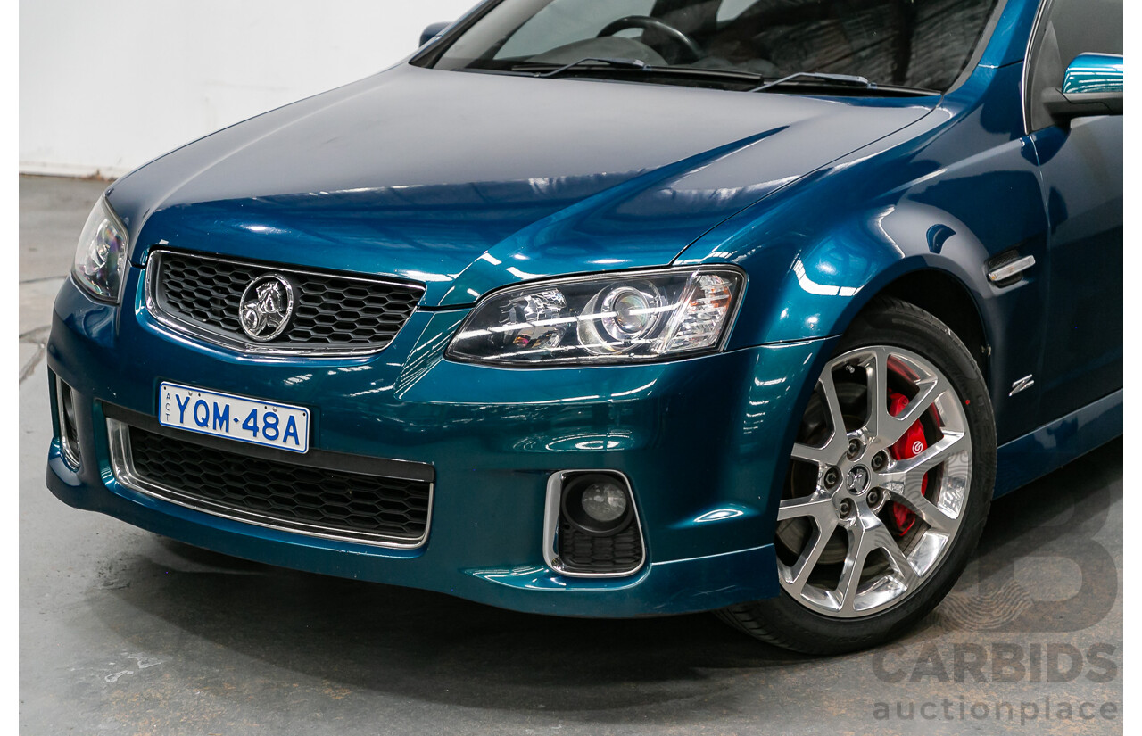 10/2012 Holden Commodore SS-V VE II MY12 4d Sedan Chlorophyll Metallic V8 6.0L - Supercharged