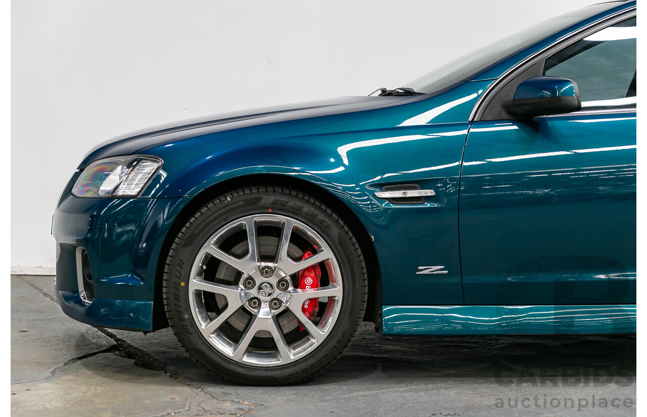 10/2012 Holden Commodore SS-V VE II MY12 4d Sedan Chlorophyll Metallic V8 6.0L - Supercharged