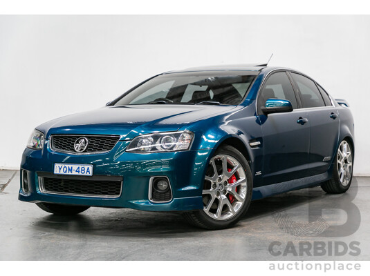 10/2012 Holden Commodore SS-V VE II MY12 4d Sedan Chlorophyll Metallic V8 6.0L - Supercharged