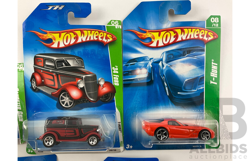 Collection of 2000's Boxed Diecast Hot Wheels Including Treasure Hunt and First Edition