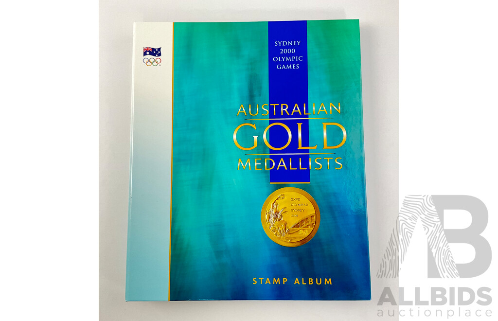 Australian Gold Medalist Sydney 2000 Stamp Album