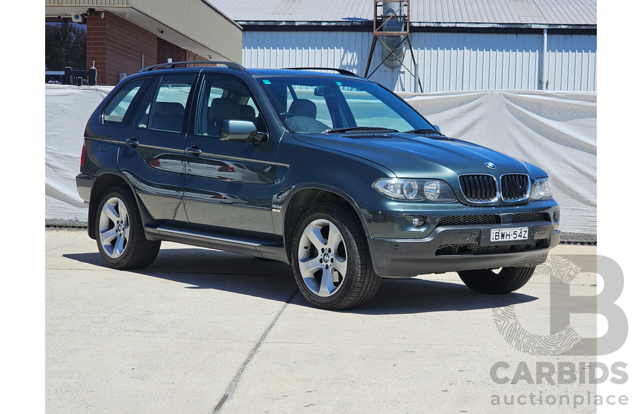 11/2006 Bmw X5 3.0d E53 4d Wagon Green 3.0L