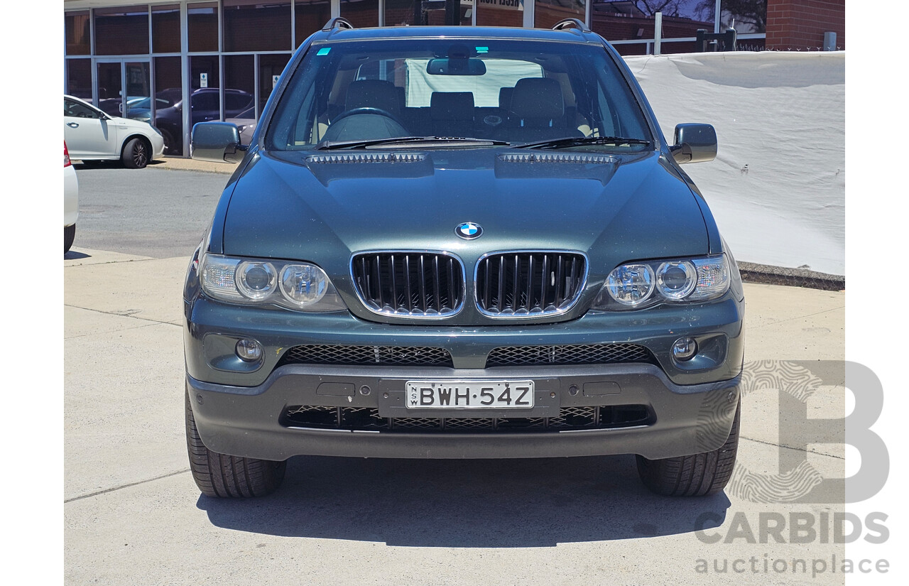 11/2006 Bmw X5 3.0d E53 4d Wagon Green 3.0L