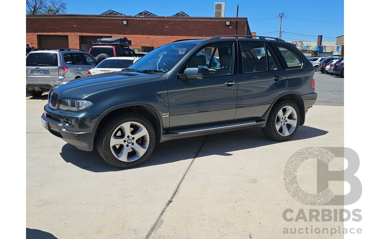 11/2006 Bmw X5 3.0d E53 4d Wagon Green 3.0L