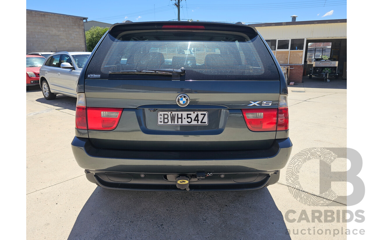 11/2006 Bmw X5 3.0d E53 4d Wagon Green 3.0L