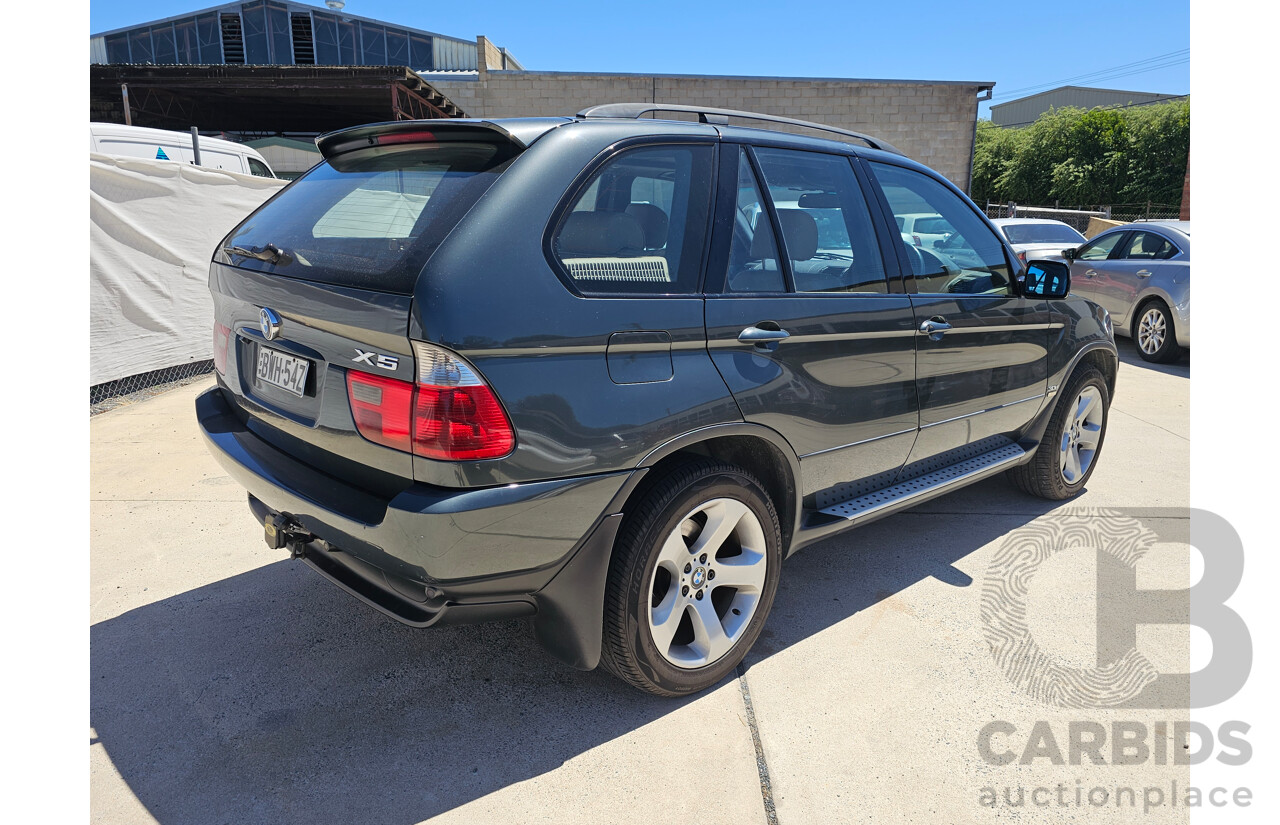 11/2006 Bmw X5 3.0d E53 4d Wagon Green 3.0L