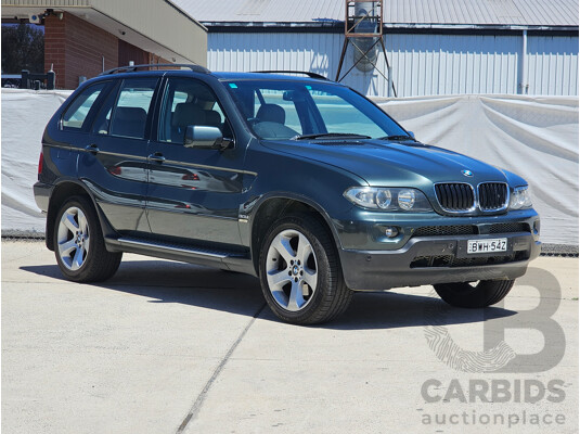 11/2006 Bmw X5 3.0d E53 4d Wagon Green 3.0L