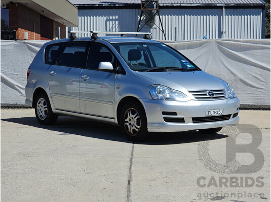 8/2007 Toyota Avensis Verso GLX ACM21R 4d Wagon Silver 2.4L