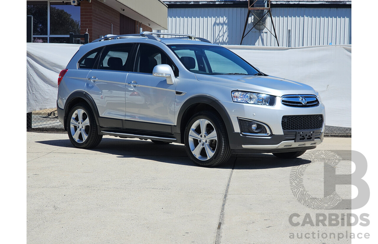 11/2015 Holden Captiva 7 LTZ (awd) CG MY15 4d Wagon Silver 2.2L