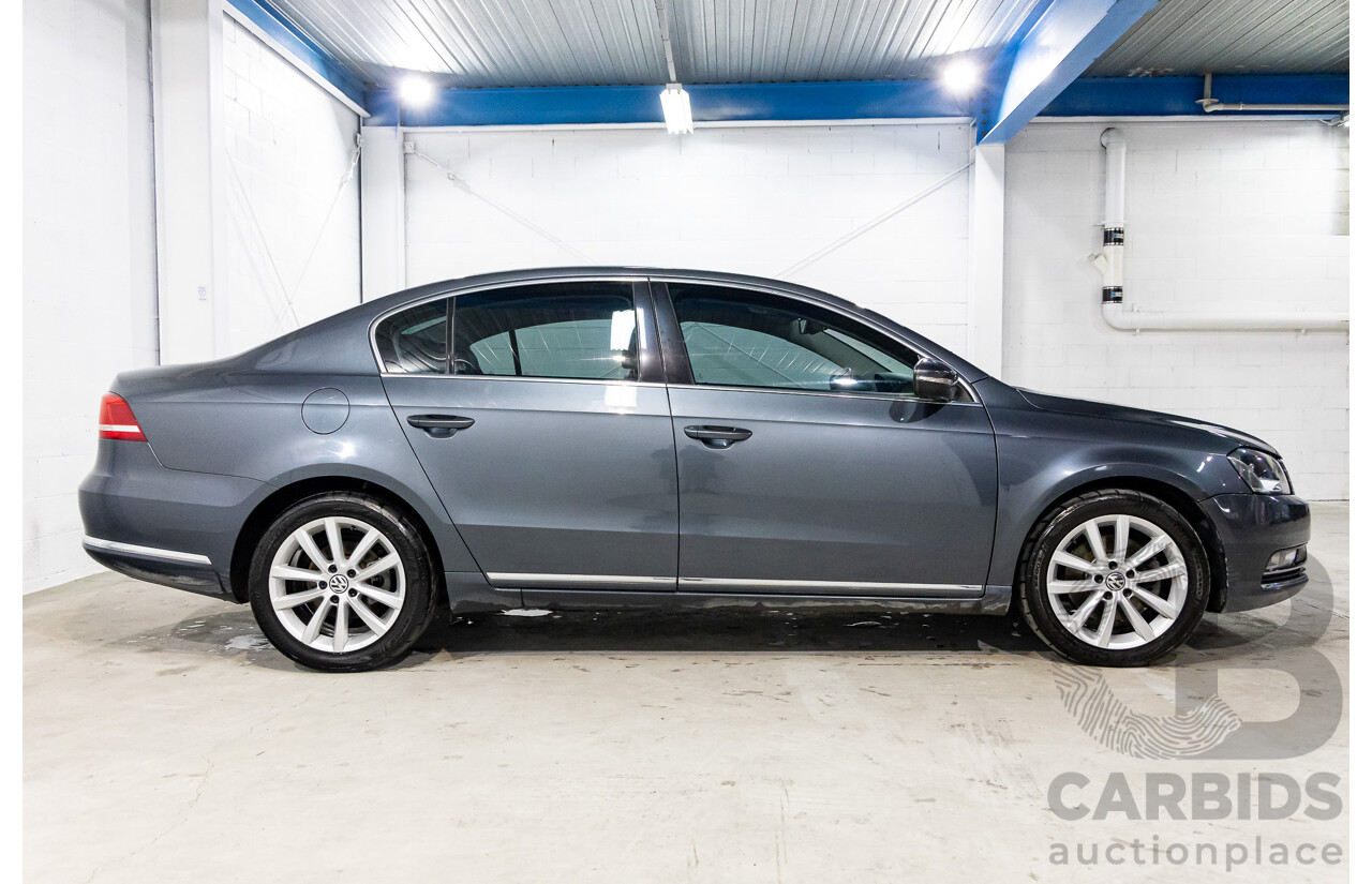 8/2013 Volkswagen Passat 130 TDI Highline 3C MY14 4d Sedan Icelandic Grey Pearl Turbo Diesel 2.0L