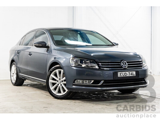 8/2013 Volkswagen Passat 130 TDI Highline 3C MY14 4d Sedan Icelandic Grey Pearl Turbo Diesel 2.0L