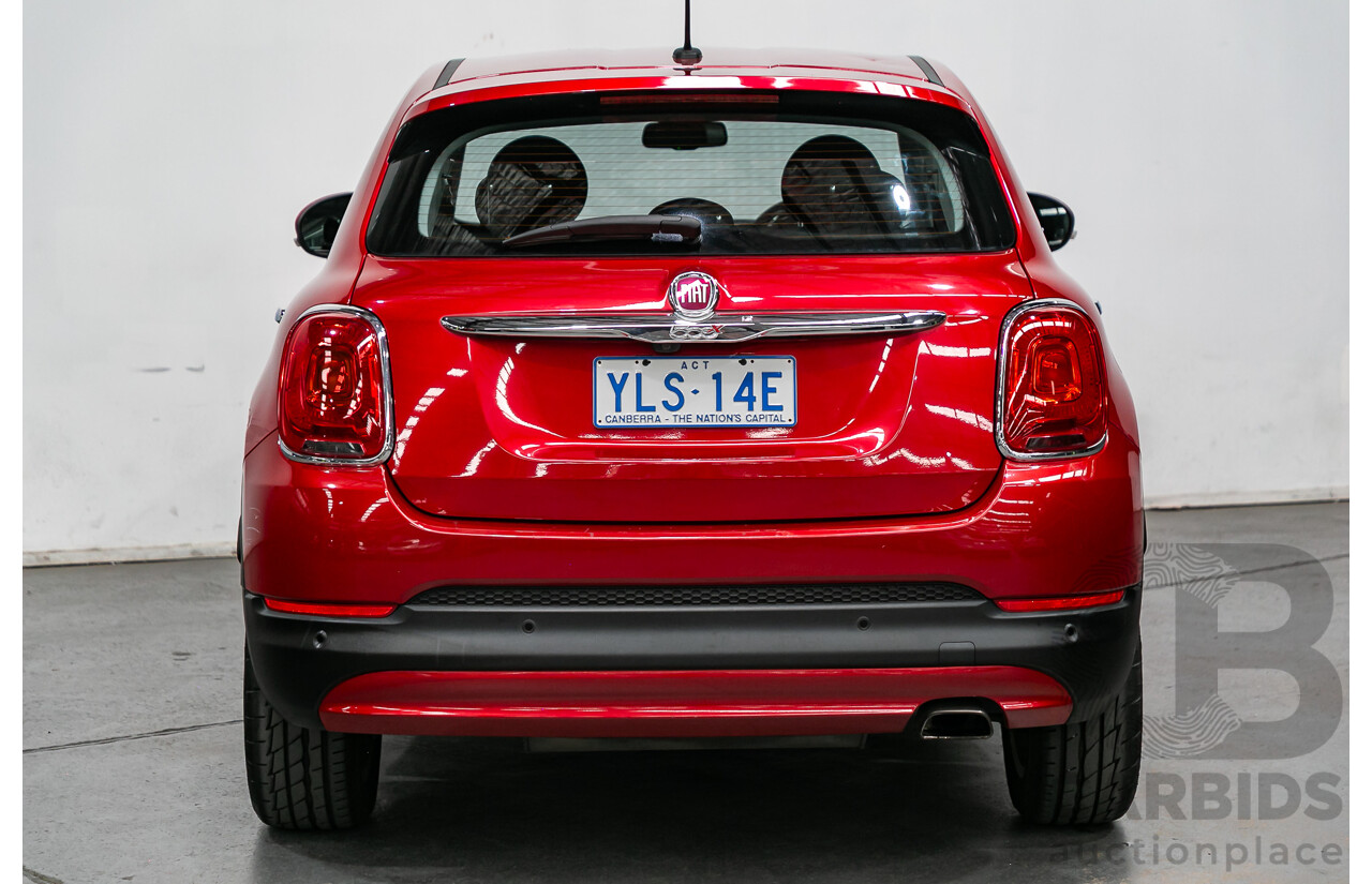 02/2016 Fiat 500X Pop Star MY16 4d Hatch Pearl Red Turbo 1.4L