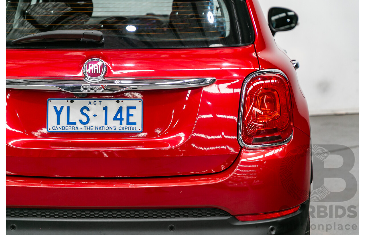 02/2016 Fiat 500X Pop Star MY16 4d Hatch Pearl Red Turbo 1.4L