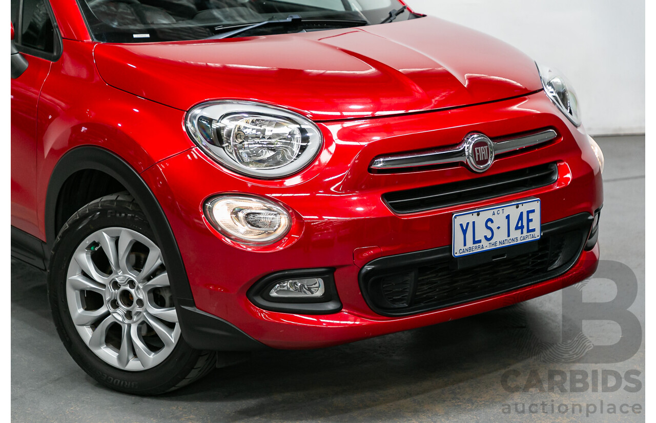 02/2016 Fiat 500X Pop Star MY16 4d Hatch Pearl Red Turbo 1.4L