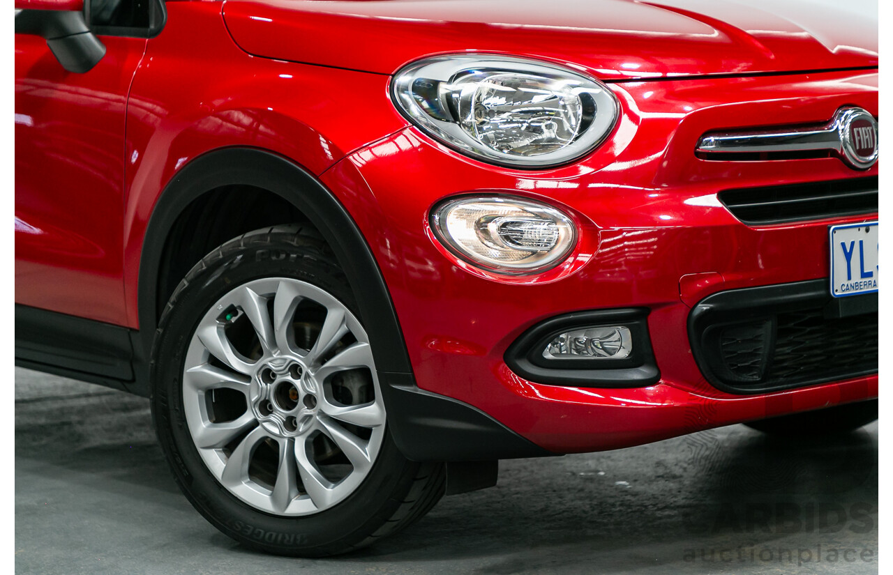 02/2016 Fiat 500X Pop Star MY16 4d Hatch Pearl Red Turbo 1.4L