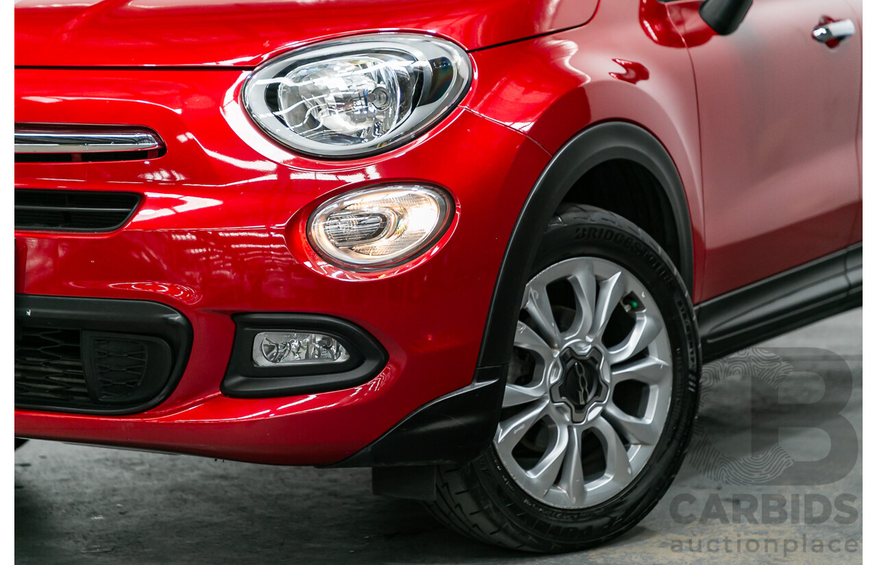 02/2016 Fiat 500X Pop Star MY16 4d Hatch Pearl Red Turbo 1.4L