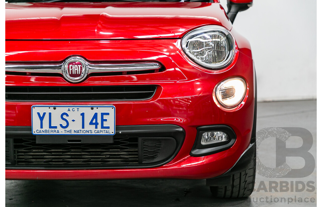 02/2016 Fiat 500X Pop Star MY16 4d Hatch Pearl Red Turbo 1.4L