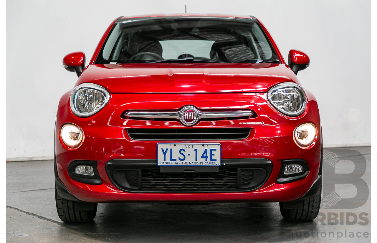 02/2016 Fiat 500X Pop Star MY16 4d Hatch Pearl Red Turbo 1.4L