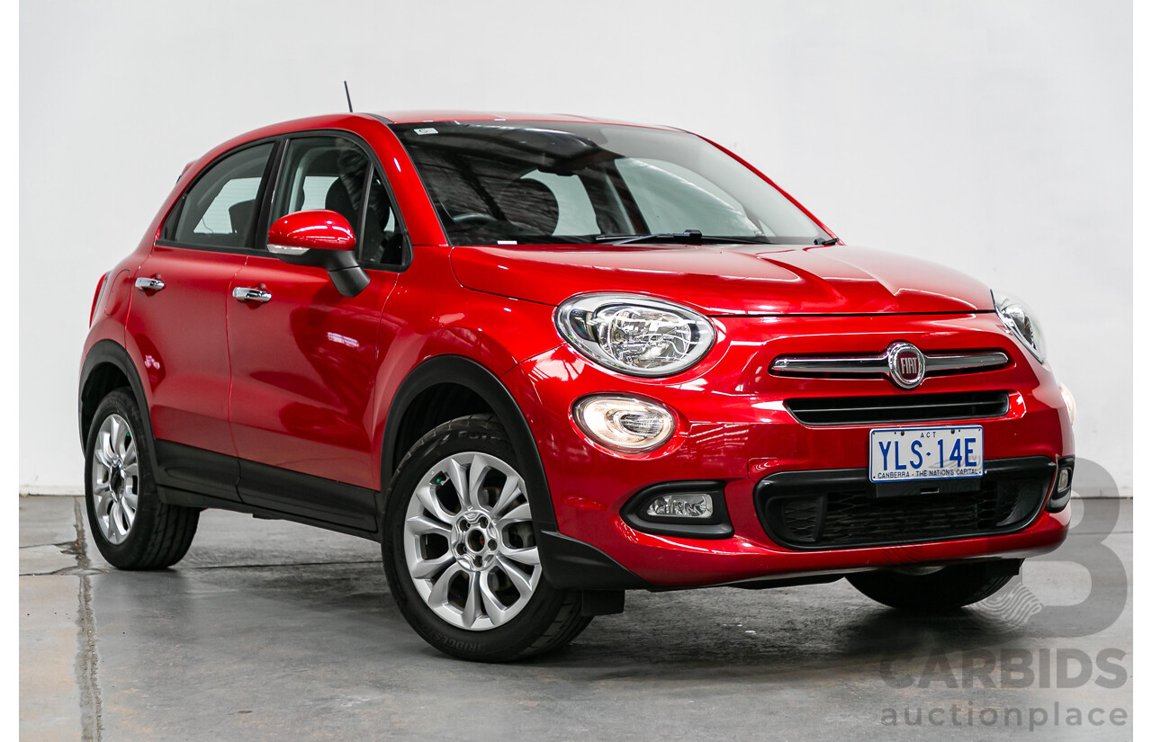 02/2016 Fiat 500X Pop Star MY16 4d Hatch Pearl Red Turbo 1.4L