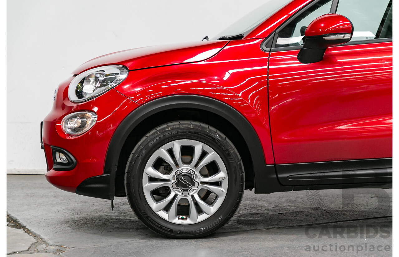 02/2016 Fiat 500X Pop Star MY16 4d Hatch Pearl Red Turbo 1.4L