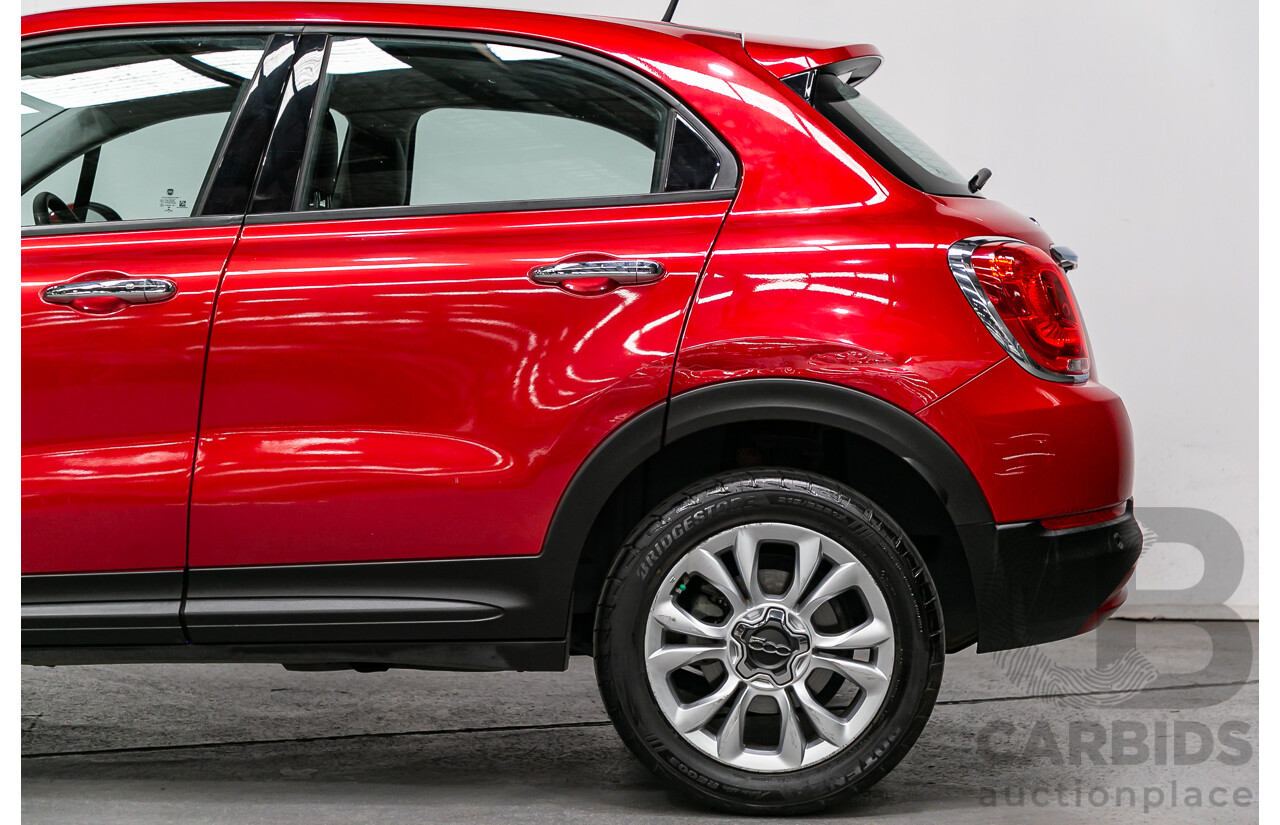 02/2016 Fiat 500X Pop Star MY16 4d Hatch Pearl Red Turbo 1.4L