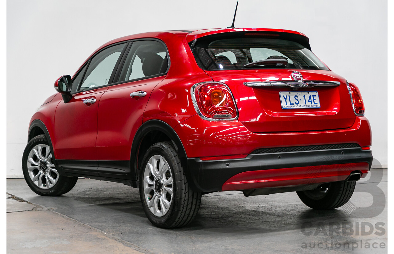 02/2016 Fiat 500X Pop Star MY16 4d Hatch Pearl Red Turbo 1.4L